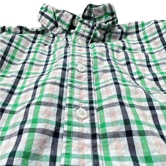 Janie & Jack | Plaid Poplin Shirt (4) - Picture 2 of 4